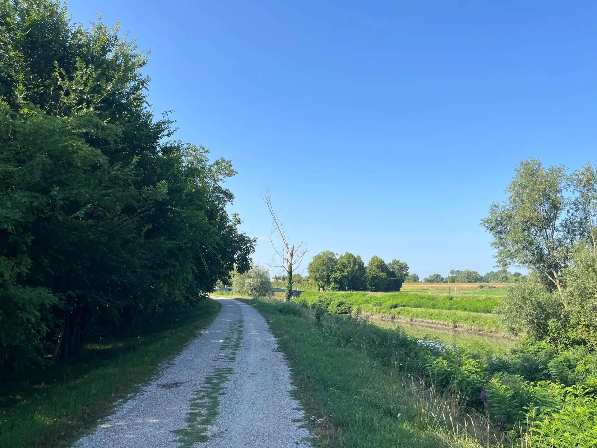 Un percorso lungo il fiume